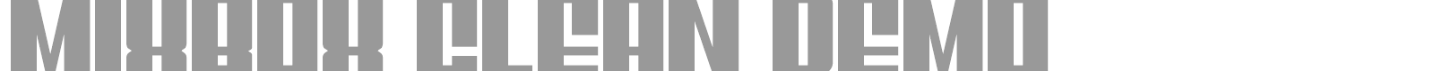 Mixbox font preview